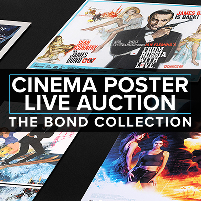 Cinema Poster Live Auction: Carter-Jones James Bond Poster Collection 