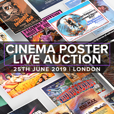 Cinema Poster Auction - Summer 2019