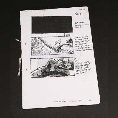 Lot # 1 - A KNIGHT'S TALE - Set of Storyboards