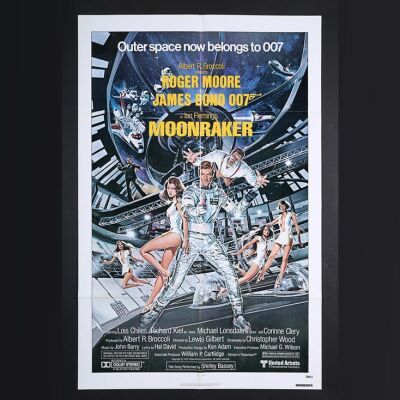 Lot #151 - JAMES BOND: MOONRAKER (1979) - US One-Sheet Poster 1979