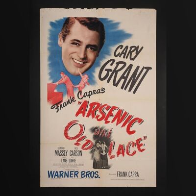 Lot #42 - ARSENIC AND OLD LACE (1944) - US One-Sheet Poster 1944