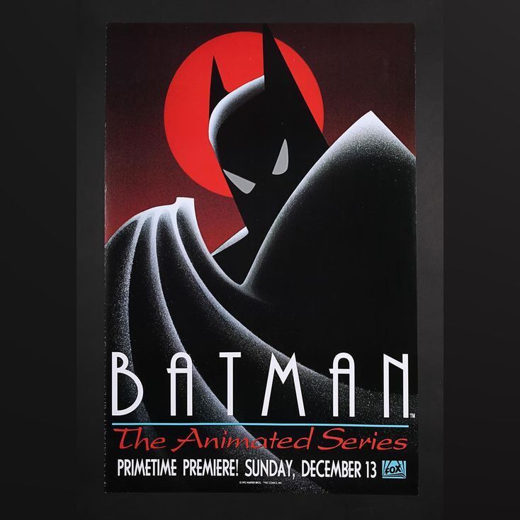 Lot #45 - BATMAN: THE ANIMATED SERIES (1992) - US TV Poster 1992