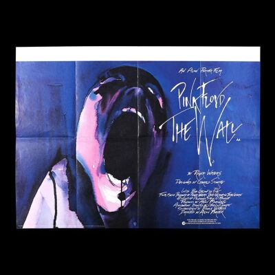Lot #60 - PINK FLOYD: THE WALL (1982) - UK Quad Poster 1982
