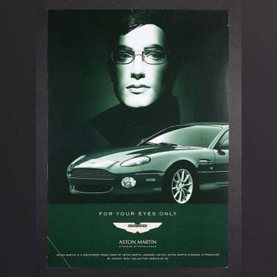 Lot #120 - JAMES BOND: ASTON MARTIN (C1990S) - Aston Martin / August Wulf Poster c1990s
