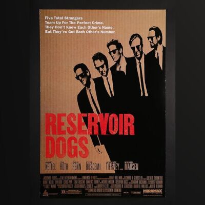 Lot #70 - RESERVOIR DOGS (1992) - US One-Sheet Poster 1992