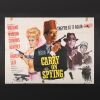 Lot #19 - CARRY ON SPYING (1964) - UK Quad Poster 1964