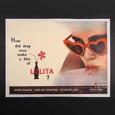 Lot #3 - LOLITA (1962) - UK Quad Poster 1962