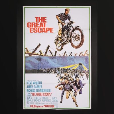 Lot #105 - THE GREAT ESCAPE (1963) - US One-Sheet "Concept International" Poster 1963