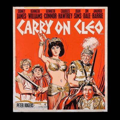 Lot #22 - CARRY ON CLEO (1964) - UK Lift Bill Original Final Artwork