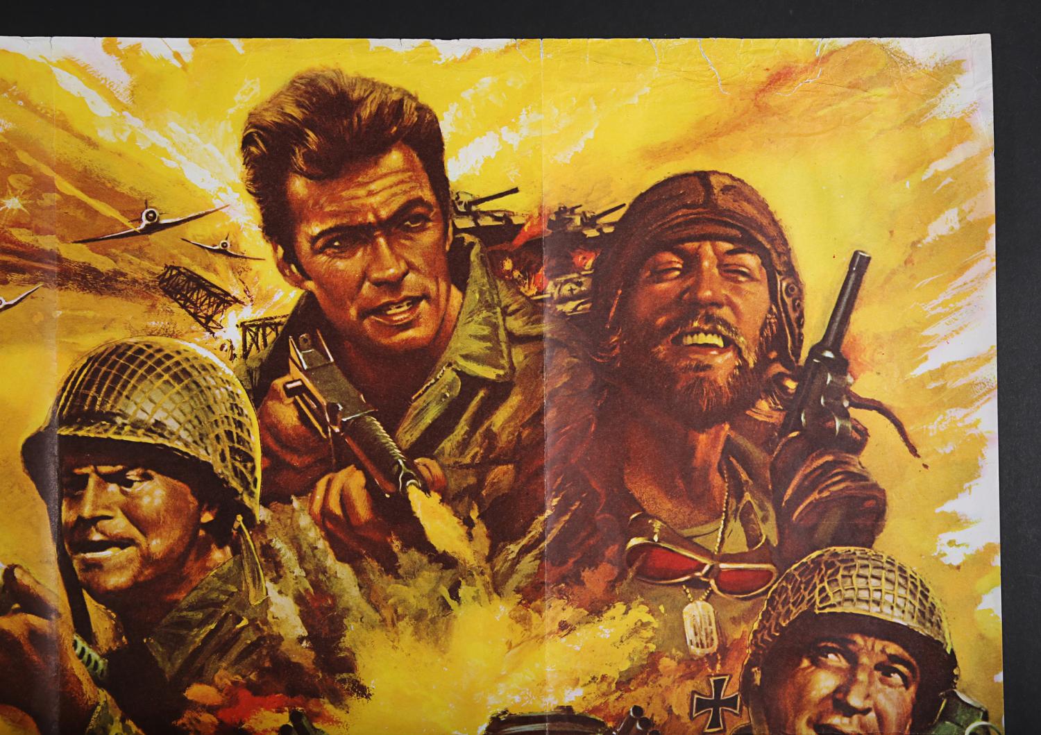 Lot #239 - KELLYS HEROES (1970) - UK Quad Poster 1970 - Price Estimate ...