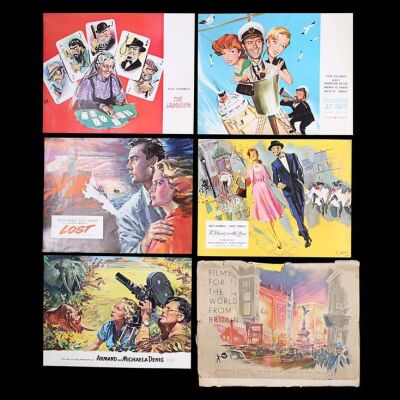 Lot #247 - VARIOUS PRODUCTIONS (1955-56) - Six UK Synopses etc 1955-56