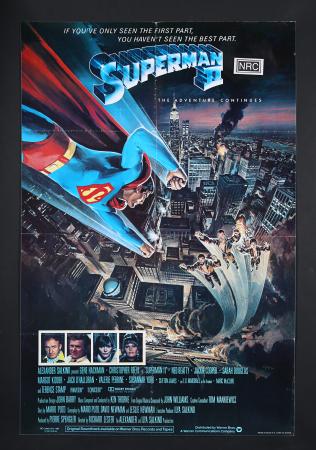 Lot #367 - SUPERMAN (1978) AND SUPERMAN II (1980) - Two UK Posters 1978 ...