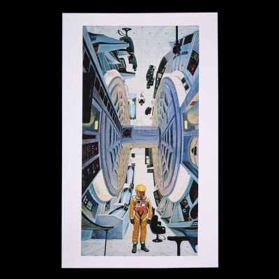 Lot #8 - 2001: A SPACE ODYSSEY (1968) - Limited-Edition Print of Centrifuge Aboard Discovery by Robert McCall