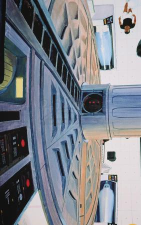 Lot #8 - 2001: A SPACE ODYSSEY (1968) - Limited-Edition Print of Centrifuge Aboard Discovery by Robert McCall - 4