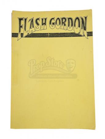 Lot #280 - FLASH GORDON (1980) - Production-Used Script - 2