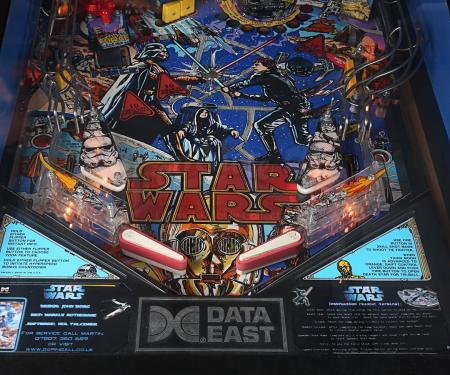 Lot #719 - STAR WARS - Data East Pinball Machine - 20