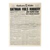 Lot #100 - BATMAN (1989) - Gotham Globe "Batman Foils Robbery - Jack Napier Dead" Newspaper