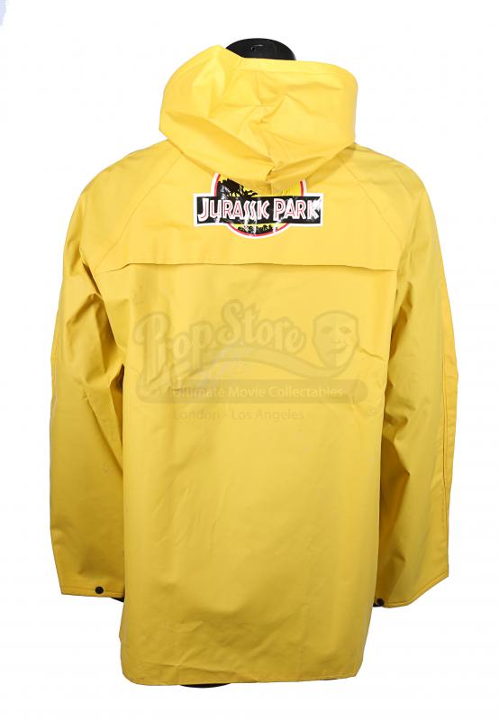 jurassic park yellow rain jacket