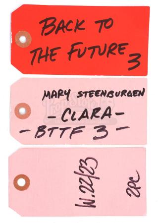 Lot #94 - BACK TO THE FUTURE PART III (1990) - Clara Clayton's (Mary Steenburgen) Formal Dress - 8
