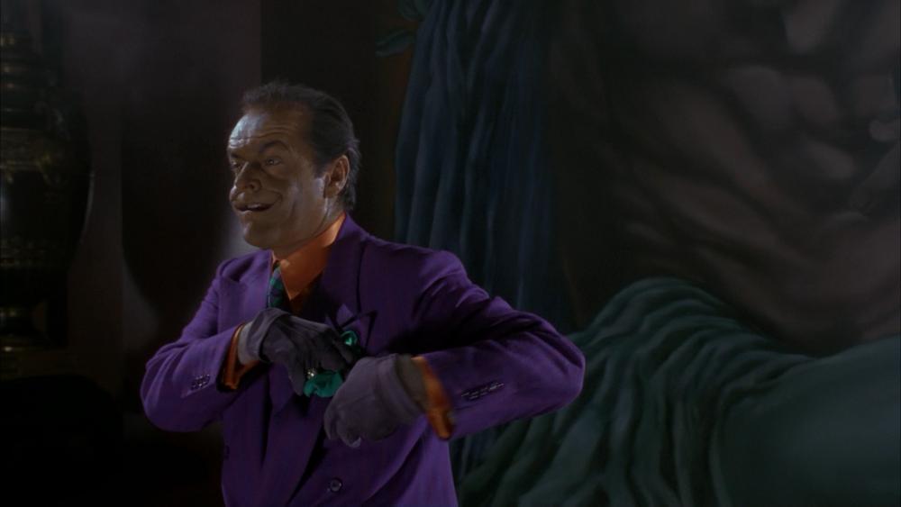 Lot #107 - BATMAN (1989) - Joker's (Jack Nicholson) Purple Suede Gloves ...