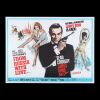 Lot #21 - FROM RUSSIA WITH LOVE (1963) - UK Quad "Park Circus" Poster, 2009 Re-Release