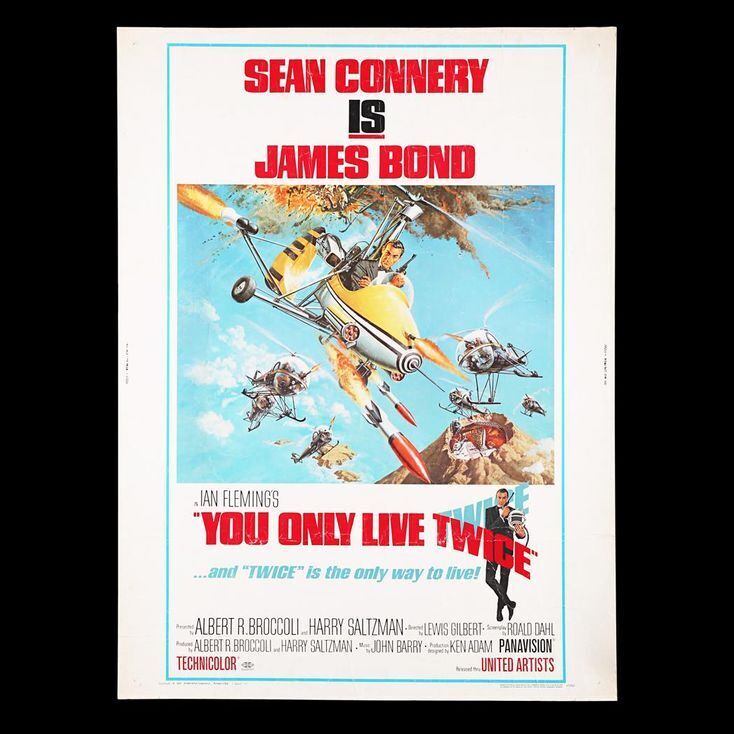 Lot #324 - YOU ONLY LIVE TWICE (1967) - US 30x40 