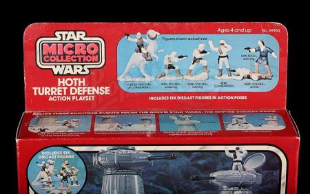 Lot # 8 - Micro Collection Hoth Turret Defense Playset - 6
