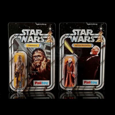 Lot # 246 - Chewbacca and Ben (Obi-Wan) Kenobi