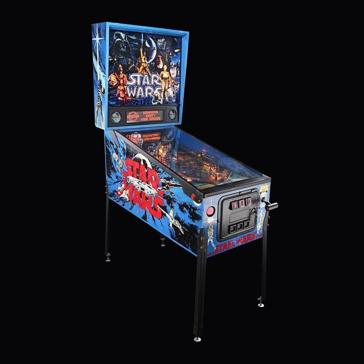 Lot # 525 - Star Wars Pinball Machine (1992)