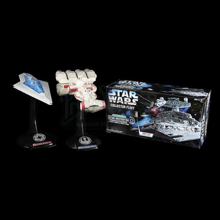 Lot 574 Collector Fleet Star Destroyer, Super Star Destroyer and