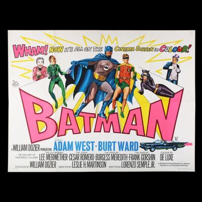Lot #37 - BATMAN (1966) - UK Quad Poster, 1966