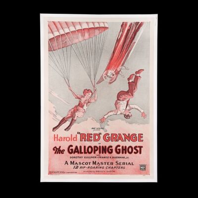 Lot #45 - THE GALLOPING GHOST (1931) - US One-Sheet Poster, c.1930s Re-Release