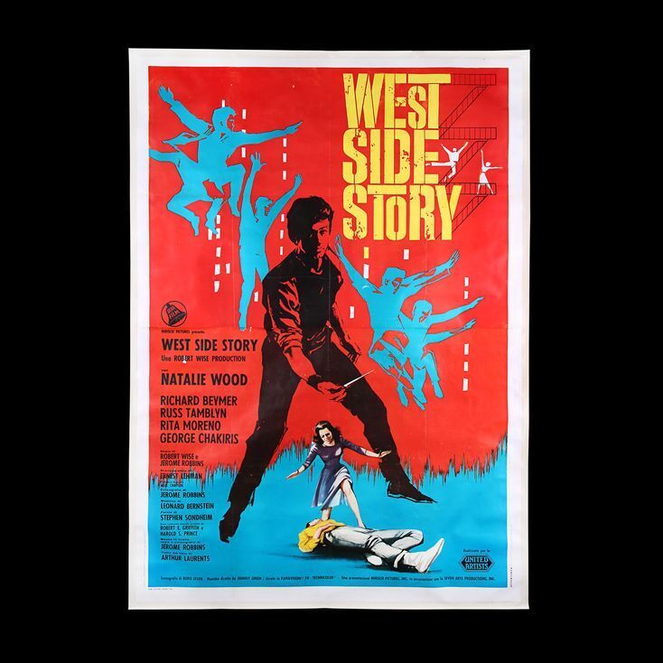 Lot #96 - WEST SIDE STORY (1961) - Italian Four-Foglio, 1964 Re-release