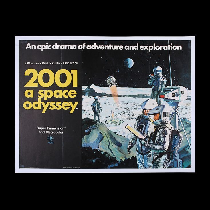 Lot #312 - 2001: A SPACE ODYSSEY (1968) - UK Quad Poster, 1968