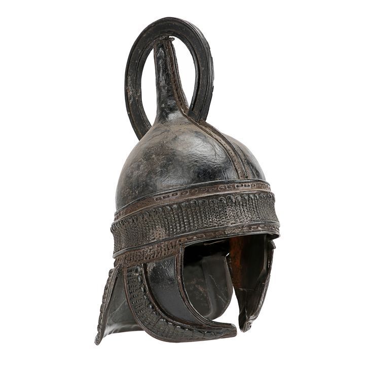 greek helmet from hercules with dwayne johnson prop 