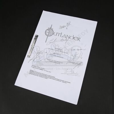 Lot #5 - Outlander Charity Script Auction - Maria Doyle Kennedy's Cast Autographed Script - Episode 506 'Better To Marry Than Burn'