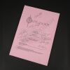 Lot #7 - Outlander Charity Script Auction - Maria Doyle Kennedy's Cast Autographed Script - Episode 501 'The Fiery Cross' Pink Draft