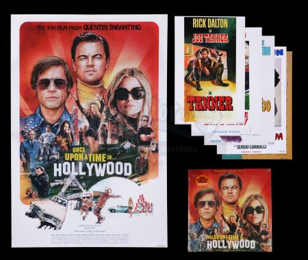 Lot #15 - ONCE UPON A TIME IN HOLLYWOOD (2019) - Limited Edition Numbered Soundtrack Album and Posters, 2019