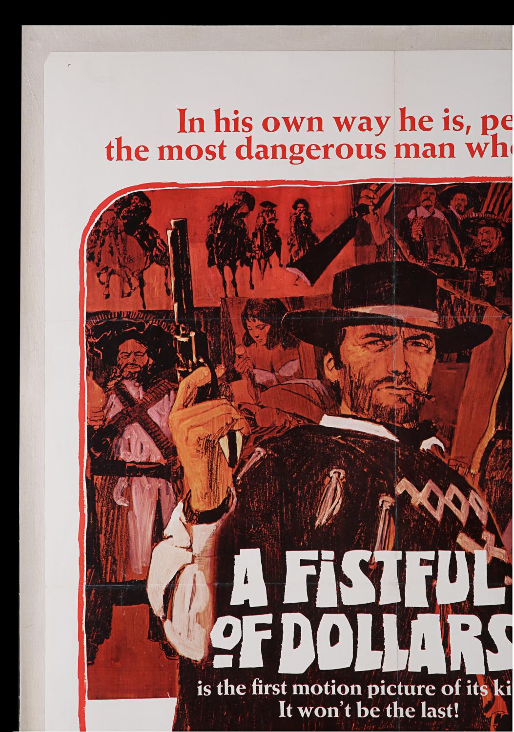 Lot #27 - A FISTFUL OF DOLLARS (1967) - US One-Sheet, 1967 - 2