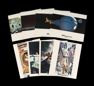 Lot #212 - 2001: A SPACE ODYSSEY (1968) - Eight Front of House Stills (Cinerama), 1968