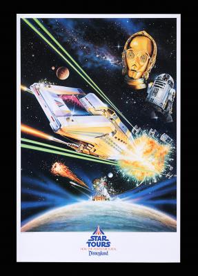 Lot #280 - STAR TOURS (1987) - Special Poster, 1987