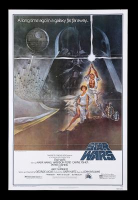 Lot #290 - STAR WARS: A NEW HOPE (1977) - US One-Sheet (Style A), 1977