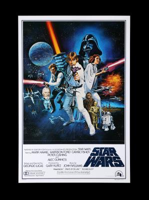 Lot #295 - STAR WARS: A NEW HOPE (1977) - US One-Sheet (International), 1977
