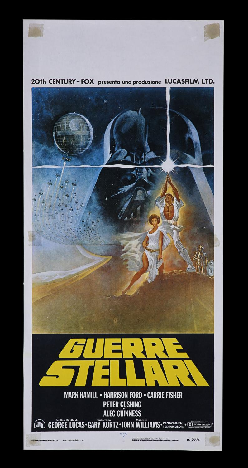 Lot #300 - STAR WARS: A NEW HOPE (1977) - Australian Daybill, Italian ...