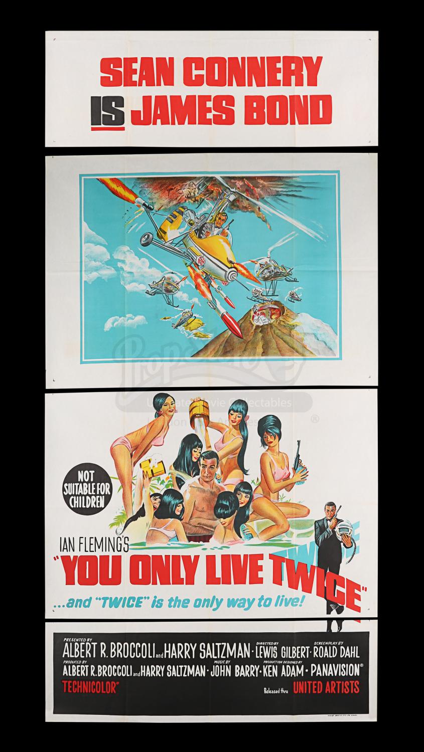 Lot #394 - YOU ONLY LIVE TWICE (1967) - Carter-Jones Collection ...