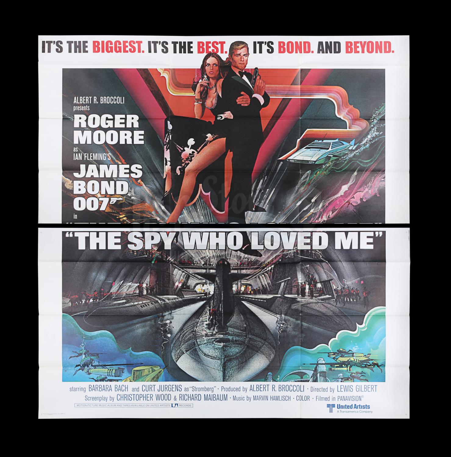 Lot #418 - THE SPY WHO LOVED ME (1977) - Carter-Jones Collection: Six ...
