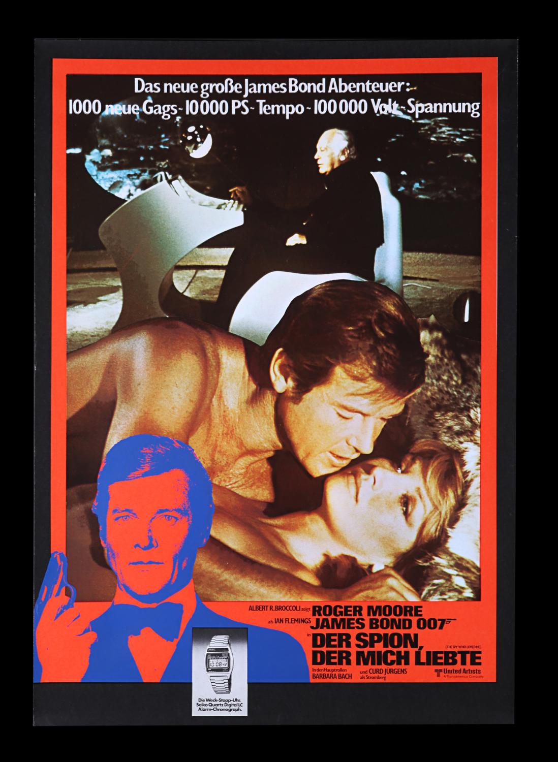 Lot 420 The Spy Who Loved Me 1977 Five German A1 Posters 1977 Price Estimate 500 700