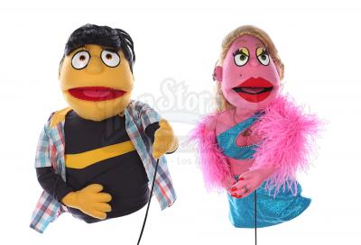 Lot #55 - AVENUE Q (STAGE SHOW) - Lucy the Slut and Princeton Puppets