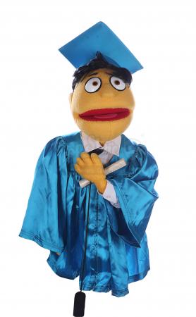 Lot #59 - AVENUE Q (STAGE SHOW) - Kate Monster and Princeton Graduation Puppets - 2