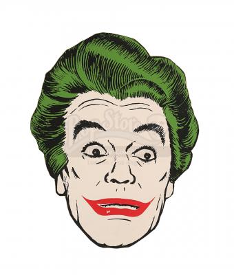 Lot #70 - BATMAN (TV SERIES, 1966-1968) - The Joker's (Cesar Romero) Surfboard Logo